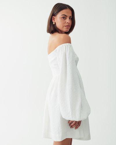 The Fated Davies Mini Dress - White