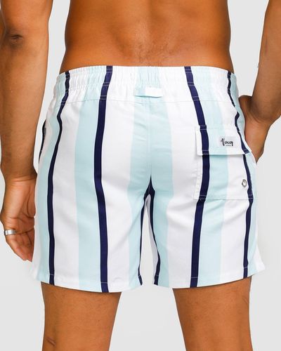 Vacay Swimwear Capri Swim Shorts - White
