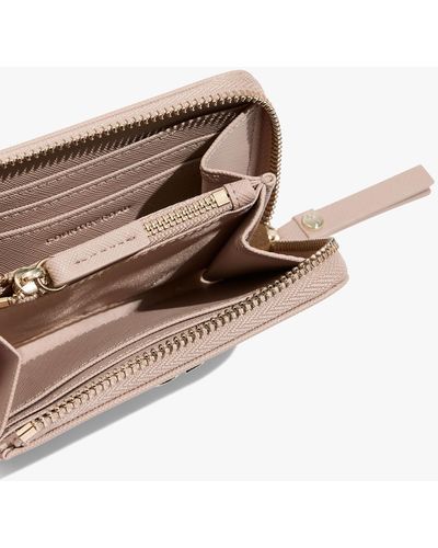 Country Road Small Cr Zip Wallet - Natural