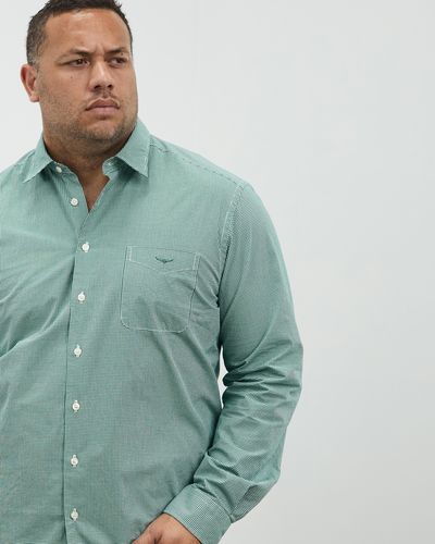 R.M.Williams Big & Tall Coalcliff Shirt - Green