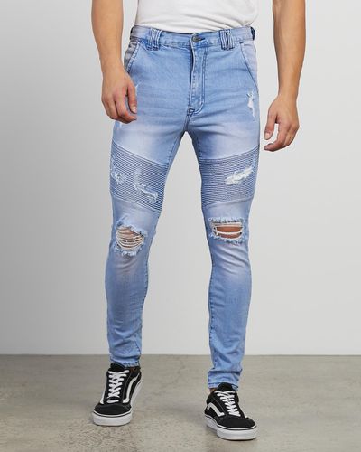 Kiss Chacey Montauk Slim Jeans - Blue