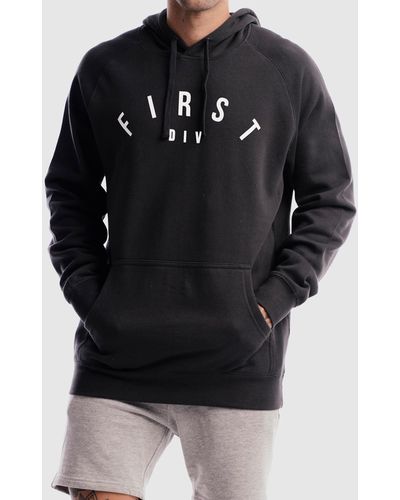 First Division Core Logo Hoodie - Black