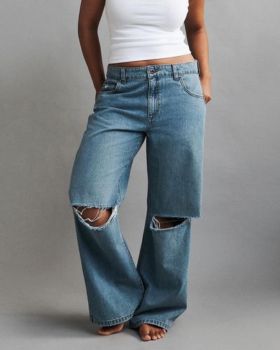 Cotton On Low Rise baggy Jeans - Blue