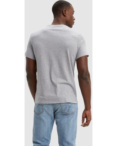 Levi's Graphic Set In Neck T Shirt - Grey