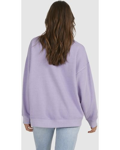 Roxy Into The Night Sweatshirt For Women - Purple
