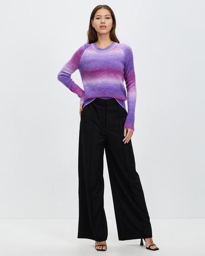 Marcs Ombre Run To You Knit - Purple