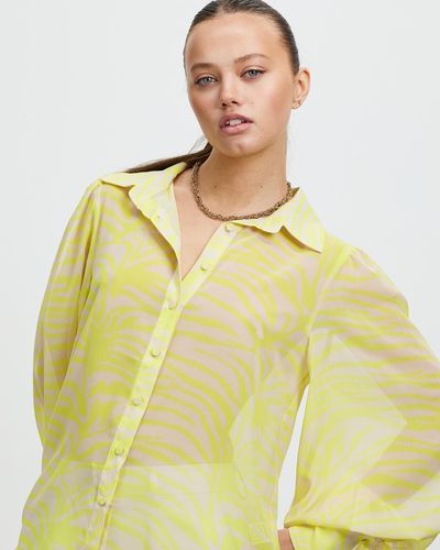 Runaway the Label Fleetwood Blouse - Yellow