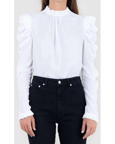 Amelius Clemence Top - White
