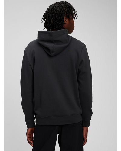 Gap Logo Fleece Hoodie - Black