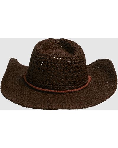 Billabong Only You Cowboy Hat - Brown