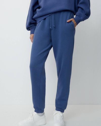 Pull&Bear Faded jogging Trousers - Blue