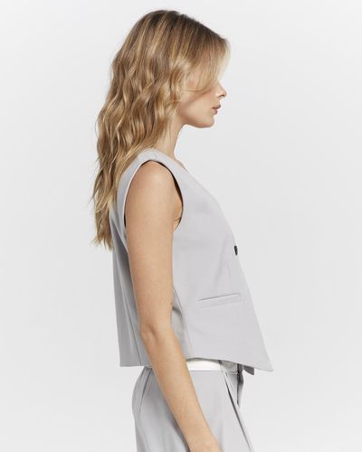 ONLY Malika Fitted Vest - White