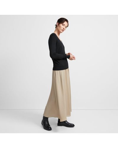 Women's Theory Maxi skirts from $345 | Lyst