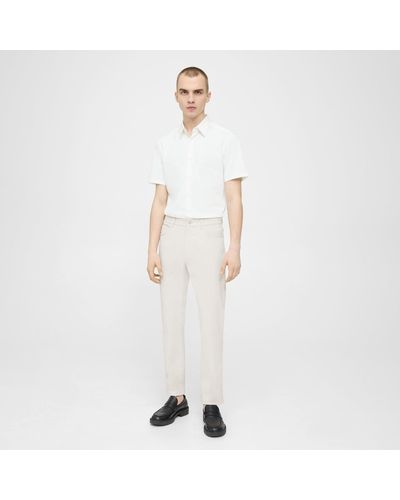 Theory Raffi 5-pocket Pant In Neoteric Twill - White