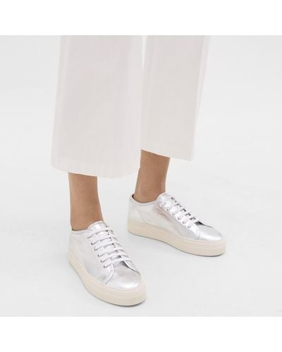 Theory Common Projects Tournament Low-top Super Platform Sneakers - White