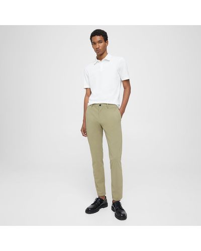 Theory Zaine Pant In Precision Ponte - Green