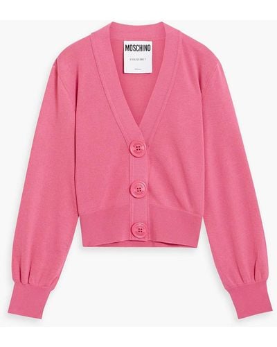 Moschino Wool Cardigan - Pink