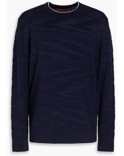 Missoni Wool-blend Sweater - Blue
