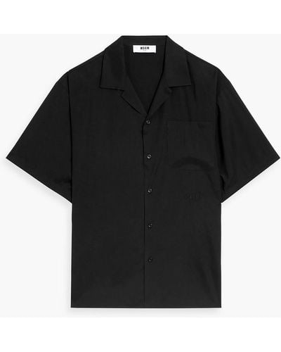 MSGM Woven Shirt - Black