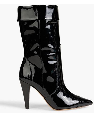 IRO Ully ankle boots aus lackleder - Schwarz