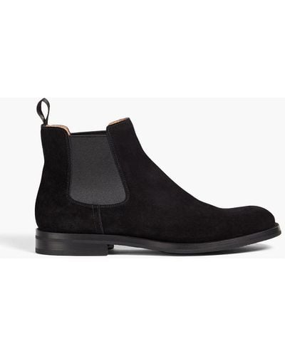 Church's Monmouth Suede Chelsea Boots - Black
