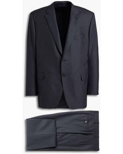 Brioni Anzug aus woll-jacquard - Mehrfarbig