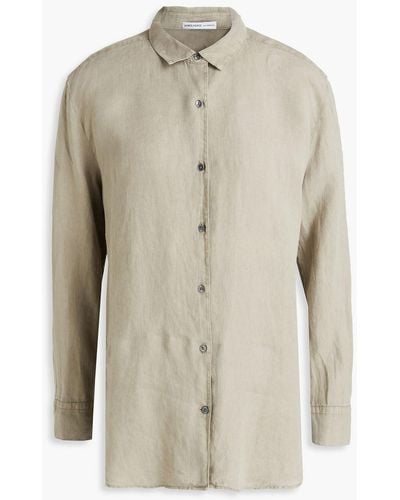 James Perse Linen Shirt - Natural