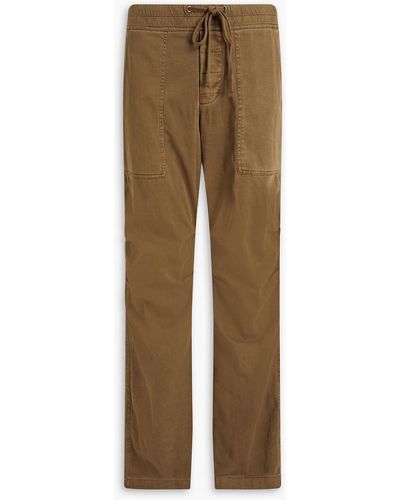 James Perse Army Cotton-twill Trousers - Multicolour