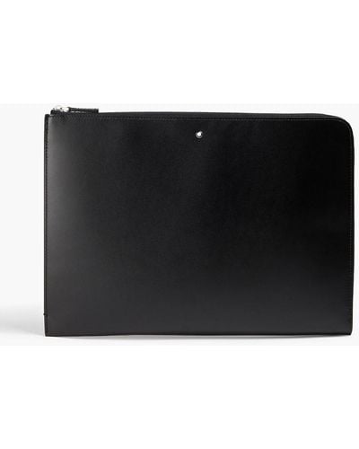 Montblanc Portfolio Leather Document Case - Black