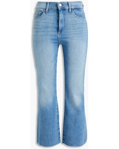 DL1961 Bridget High-rise Kick-flare Jeans - Blue