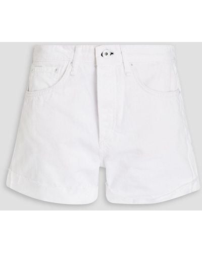 Rag & Bone Rosa Denim Shorts - White