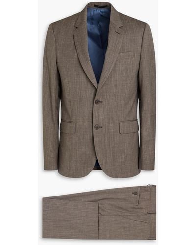 Paul Smith Fit 2 Cotton-blend Suit - Grey