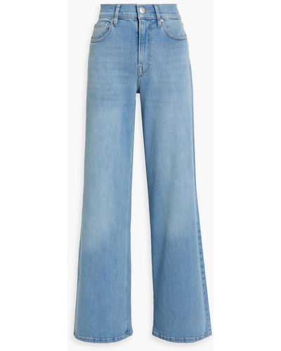 Tomorrow Denim Kersee High-rise Wide-leg Jeans - Blue
