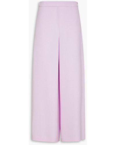 Emilio Pucci Silk Crepe De Chine Wide-leg Pants - Pink