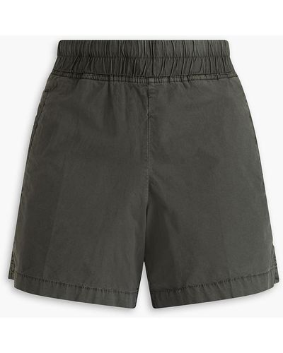 James Perse Shorts aus stretch-baumwollpopeline - Grau