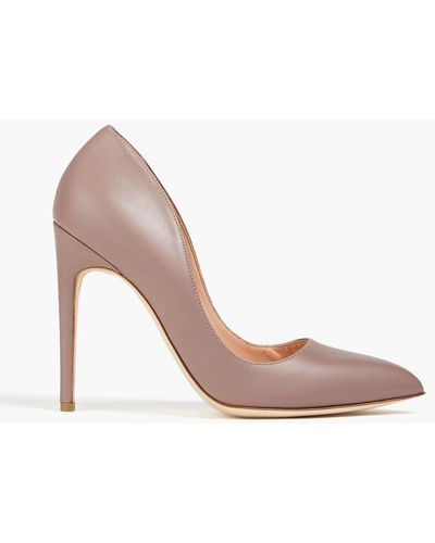 Rupert Sanderson Elba Leather Court Shoes - Pink