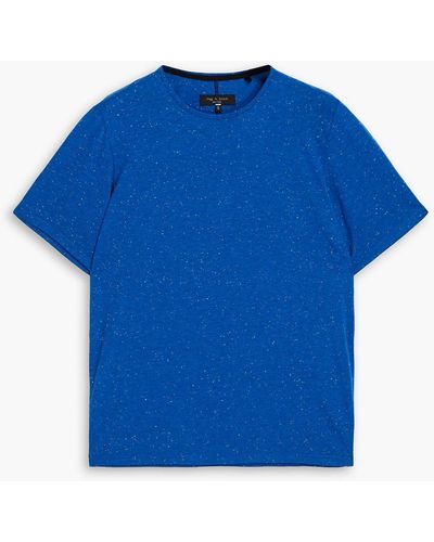 Rag & Bone Donegal Jersey T-shirt - Blue