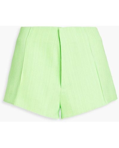 Jacquemus Limao Canvas Shorts - Green