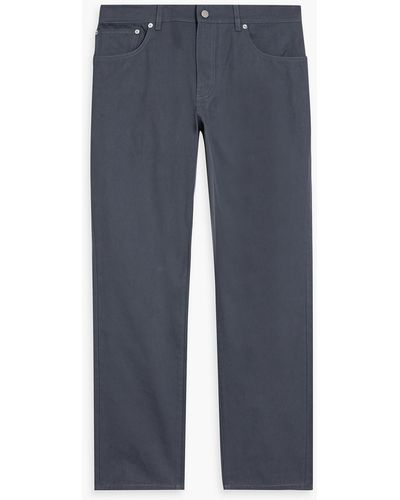 Dunhill Cotton-twill Pants - Blue