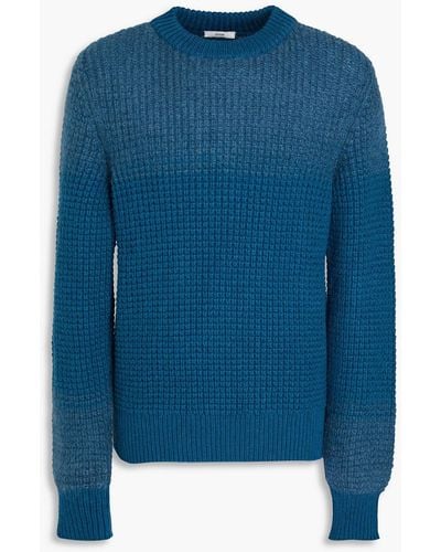 Erdem Caspian Waffle-knit Sweater - Blue