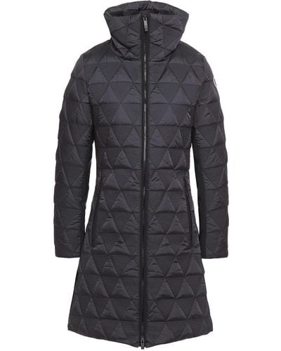 Fusalp Quilted Shell Hooded Coat - Black