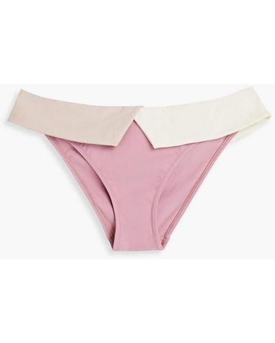 VALIMARE Capri Mid-rise Bikini Briefs - Pink