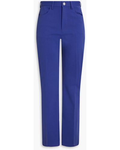 Marni Jersey Bootcut Trousers - Blue