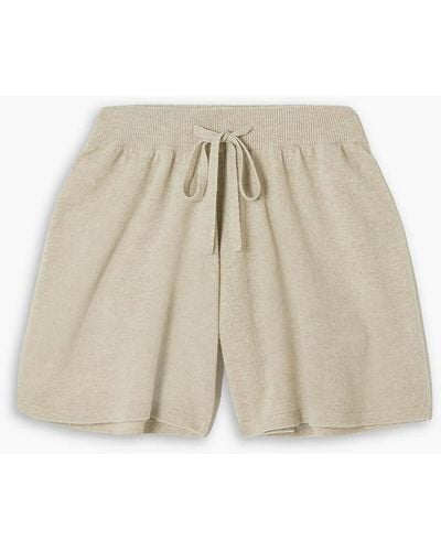 Lisa Yang Gio Cashmere Shorts - Natural