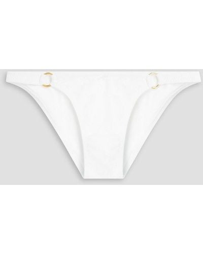 Melissa Odabash Greece Low-rise Bikini Briefs - White
