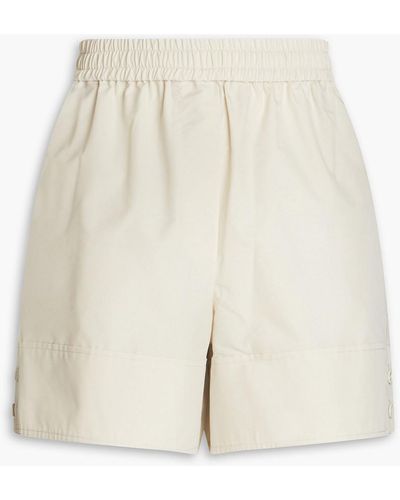 3.1 Phillip Lim Cotton-blend Poplin Shorts - White