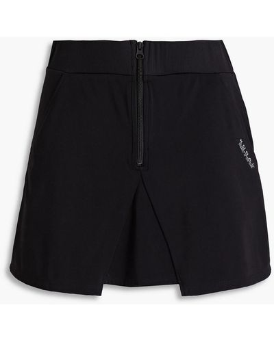 Koral Desire Stretch-jersey Mini Skirt - Black