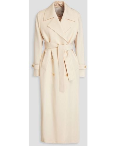 Giuliva Heritage Christie Double-breasted Wool Coat - Natural
