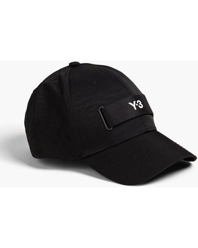 Y-3 Embroidered Shell Baseball Cap - Black