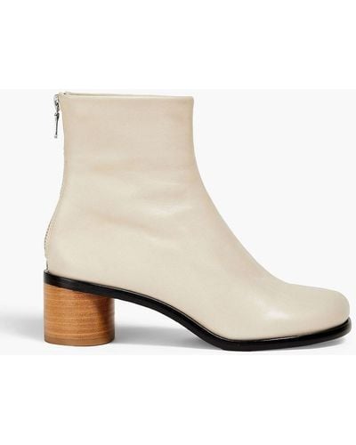 Rag & Bone Leather Ankle Boots - White